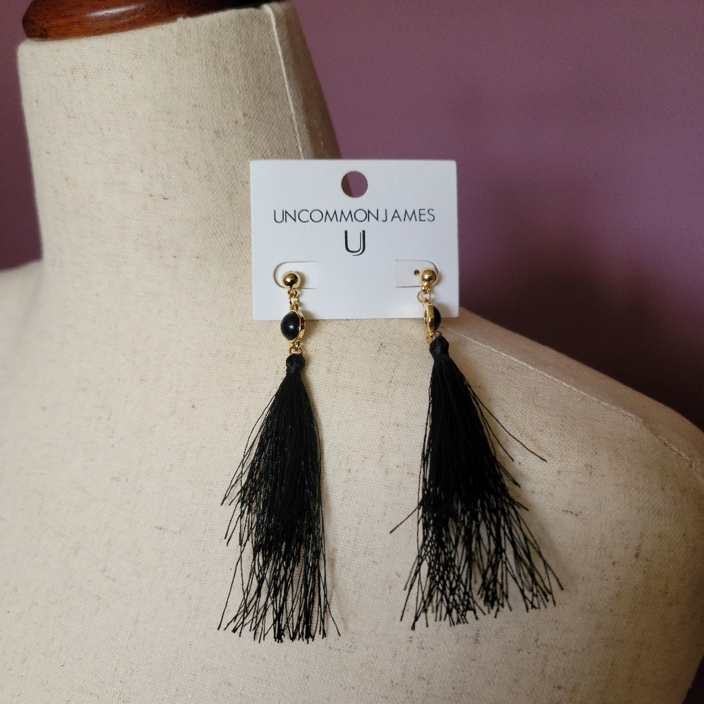 NWT Uncommon James Fringe Earrings